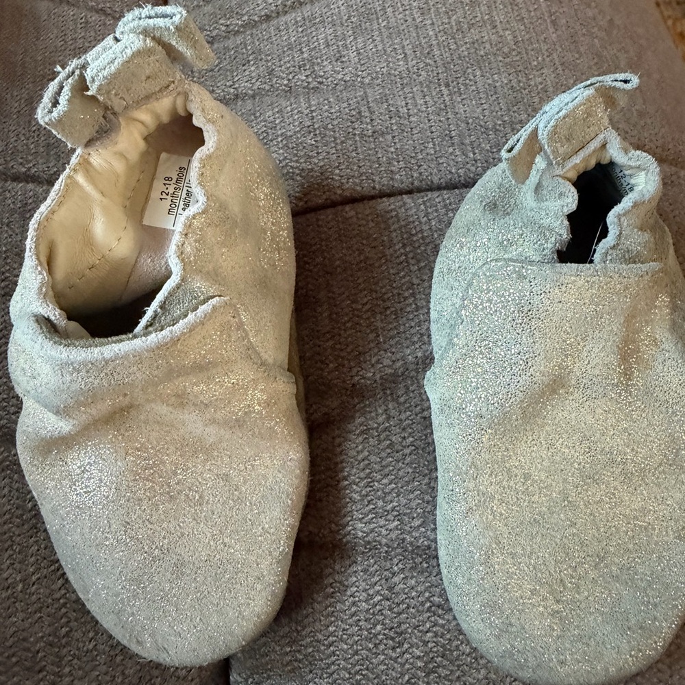 Robeez Gold Baby Walker Shoes